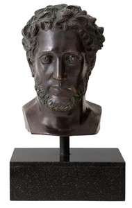 Concepteur Casa Padrino sculpture en pierre bronze antique - collection de luxe