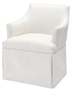 Casa Padrino designer armchair white 63 x 63 x H. 81 cm - luxury collection