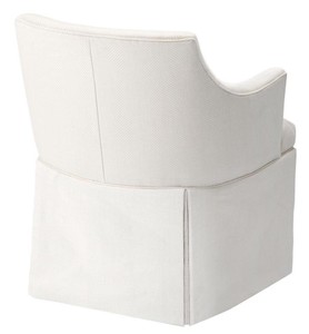 Casa Padrino Designer Sessel Weiß 63 x 63 x H. 81 cm - Luxus Kollektion