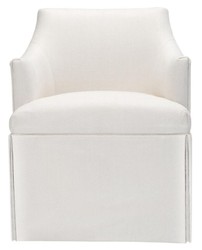 Sillón de diseño Casa Padrino blanca 63 x 63 x H. 81 cm - colección de lujo