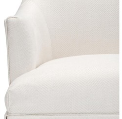 Sillón de diseño Casa Padrino blanca 63 x 63 x H. 81 cm - colección de lujo