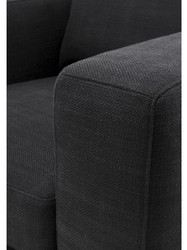 Butaca de lujo Casa Padrino negro 94 x 100 x H. 76 cm - hotel de muebles sillón