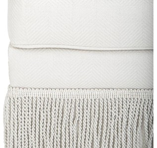 Casa Padrino Luxus Designer Sofa Weiß 262 x 102 x H. 90 cm - Wohnzimmer Möbel