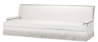 Casa Padrino luxe design canapé blanc 262 x 102 x H. 90 cm - Meubles de salon