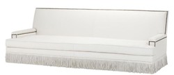 Casa Padrino divano dal design di lusso bianchi 262 x 102 x H. 90 cm - mobili soggiorno