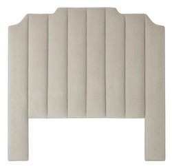 Casa Padrino luxury bed headboard light gray 189 x H. 181 cm - designer bedroom furniture