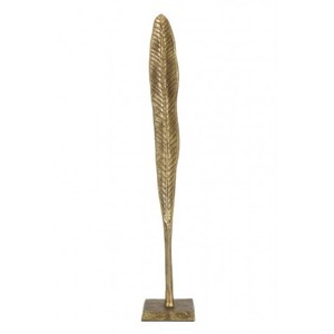 Casa Padrino Designer Metall Deko Antik Bronze 10 x 10 x H 58,5 cm - Hotel Dekoration