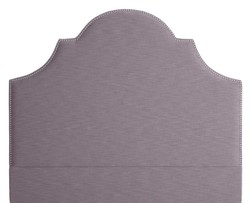Casa Padrino lit design tête de lit violet 180 x H. 150 cm - meubles de chambre à coucher