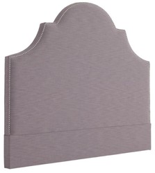 Casa Padrino lit design tête de lit violet 180 x H. 150 cm - meubles de chambre à coucher