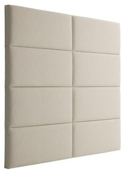 Casa Padrino designer bed headboard ivory 200 x H. 180 cm - luxury furniture