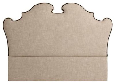 Casa Padrino lit design tête de lit beige 200 x H. 144 cm - Qualité de luxe