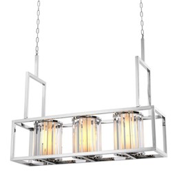 Casa Padrino luxury chandelier silver 120 x 32 x H. 98 cm - hotel restaurant furniture