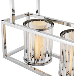 Casa Padrino luxury chandelier silver 120 x 32 x H. 98 cm - hotel restaurant furniture