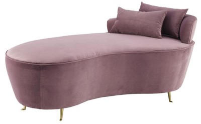 Concepteur Casa Padrino sofa violet 162 x 79 x H. 66 cm - meubles de luxe
