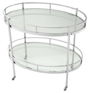 Casa Padrino Luxus Servierwagen 77 x 47 x H. 70 cm - Hotel & Restaurant Accessoires