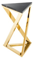 Casa Padrino design di lusso tavolino oro 43 x 37 x H. 65,5 cm - Edizione Limitata