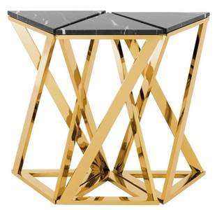 Casa Padrino Designer Konsole 3er Set Gold 95 x 41 x H. 80,5 cm - Luxus Kollektion