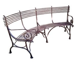 Casa Padrino forgé banc de jardin en fer 1,9 x 0,48 x H. 0.9m - Nostalgie Vintage Casa Padrino forgé banc de jardin en fer 1,9 x 0,48 x H. 0.9m - Nostalgie Vintage