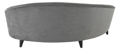 Casa Padrino Designer Sofa Hellgrau 245 x 87 x H. 79 cm - Luxus Hoteleinrichtung