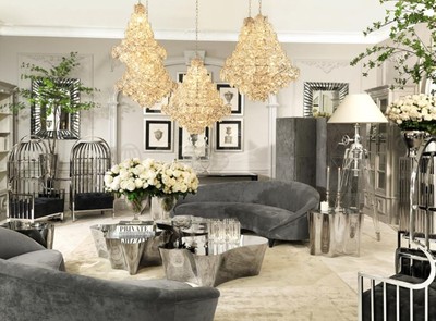 Casa Padrino Designer Sofa Hellgrau 245 x 87 x H. 79 cm - Luxus Hoteleinrichtung