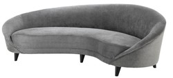 Concepteur Casa Padrino canapé gris clair 245 x 87 x H. 79 cm - installation d'hôtel de luxe
