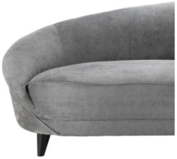 Concepteur Casa Padrino canapé gris clair 245 x 87 x H. 79 cm - installation d'hôtel de luxe