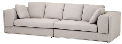 Casa Padrino canapé couleur sable 290 x 111 x H. 80 cm - collection de luxe