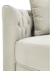 Casa Padrino divano di design grigio chiaro 157 x 148 x H. 90 cm - divano di lusso in giro