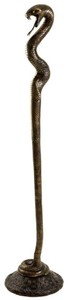 Figure bronze design Casa Padrino viper 33 x H. 149 cm - décoration de luxe