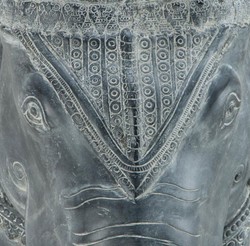 Casa Padrino décoration de luxe aluminium éléphant 90 x 35 x H. 67 cm - édition limitée