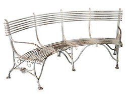 Casa Padrino forgé banc de jardin en fer 1,9 x 0,48 x H. 0.9m - Nostalgie Vintage Casa Padrino forgé banc de jardin en fer 1,9 x 0,48 x H. 0.9m - Nostalgie Vintage