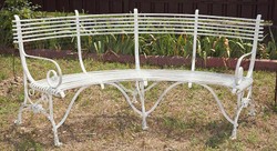 Casa Padrino forgé banc de jardin en fer 1,9 x 0,48 x H. 0.9m - Nostalgie Vintage Casa Padrino forgé banc de jardin en fer 1,9 x 0,48 x H. 0.9m - Nostalgie Vintage