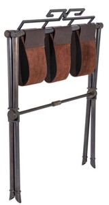 Casa Padrino Luxus Gepäckablage 73 x 57 x H. 66 cm - Hotel Accessoires