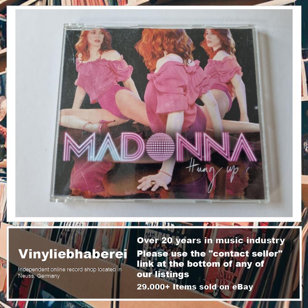Madonna-Hung Up CD Maxi Europe Schallplatten |