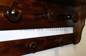 Massivholz Wandgarderobe Hängegarderobe kolonial massiv Massivholz Wandgarderobe Hängegarderobe kolonial massiv