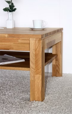Couchtisch bein 115x46x70cm JULIAN Asteiche massiv geölt casademobila Couchtisch Bein 115x46x70cm JULIAN Asteiche massiv geölt casademobila