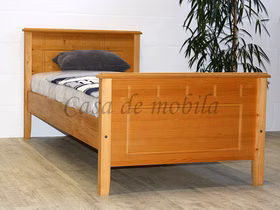 Massivholz seniorenbett 90x200cm VICKY Fichte massiv gelaugt geölt Casa de mobila Goslar