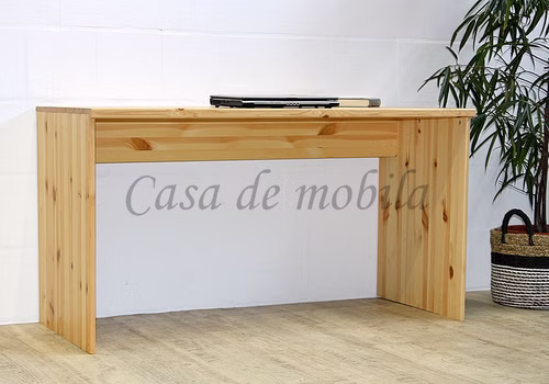 Massivholz Schreibtisch 140x76x60cm HANNOVER Kiefer massiv natur lackiert casademobila Goslar Massivholz Schreibtisch 140x76x60cm HANNOVER Kiefer massiv natur lackiert casademobila Goslar