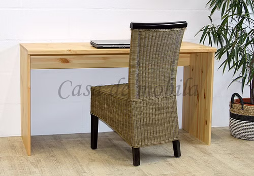 Massivholz Schreibtisch 140x76x60cm HANNOVER Kiefer massiv natur lackiert casademobila Goslar Massivholz Schreibtisch 140x76x60cm HANNOVER Kiefer massiv natur lackiert casademobila Goslar