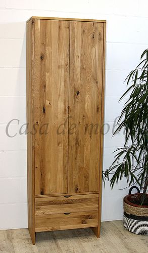 Flurschrank geringe tiefe 62x194x36cm TAKE IT P Wildeiche geölt