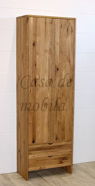 Garderobenschrank schmal mit 2 schubladen TAKE IT Wildeiche massiv geölt Garderobenschrank schmale tiefe mit schubladen TAKE IT Wildeiche massiv geölt Casa de mobila Goslar