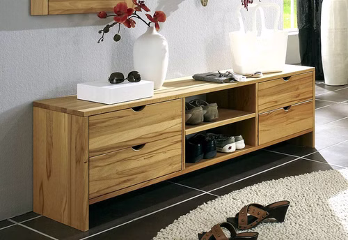 Vollholz Fernsehschrank TV-Lowboard TAKE IT Buche Kernbuche massiv geölt