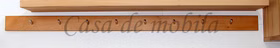 Massivholz Hakenleiste 135x8x5cm CAMILLA Kernbuche massiv natur geölt von Casademobila Goslar Massivholz Hakenleiste 135x8x5cm CAMILLA Kernbuche massiv natur geölt von Casademobila Goslar