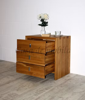 Dielenkommode mit schubladen eckverbindungen Fingerzapfen gehrung 54x58x42cm CAMILLA Eiche Wildeiche massiv natur geölt Casademobila Goslar Dielenkommode mit schubladen eckverbindungen Fingerzapfen gehrung 54x58x42cm CAMILLA Eiche Wildeiche massiv natur geölt Casademobila Goslar