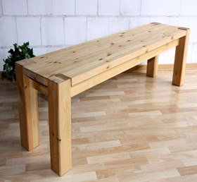 Sitzbank 140x48x43cm GULDBORG Kiefer massiv Sitzbank 140x48x43cm GULDBORG Kiefer massiv