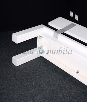 Sitzbank 140x86x47cm mit Rückenlehne Kiefernholz massiv weiß lasiert Sitzbank 140x86x47cm mit Rückenlehne Kiefer massiv weiß lasiert Casa de mobila Goslar