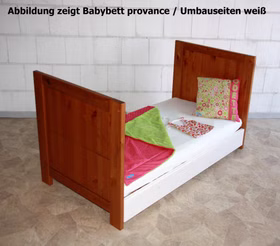 Extra Bettseiten für Babybett GULDBORG GT214 Kiefer massiv