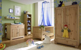 Baby-kleiderschrank 100x178x52cm GULDBORG Kiefer massiv gelaugt geölt Casademobila Goslar Baby-kleiderschrank 100x178x52cm GULDBORG Kiefer massiv gelaugt geölt Casademobila Goslar