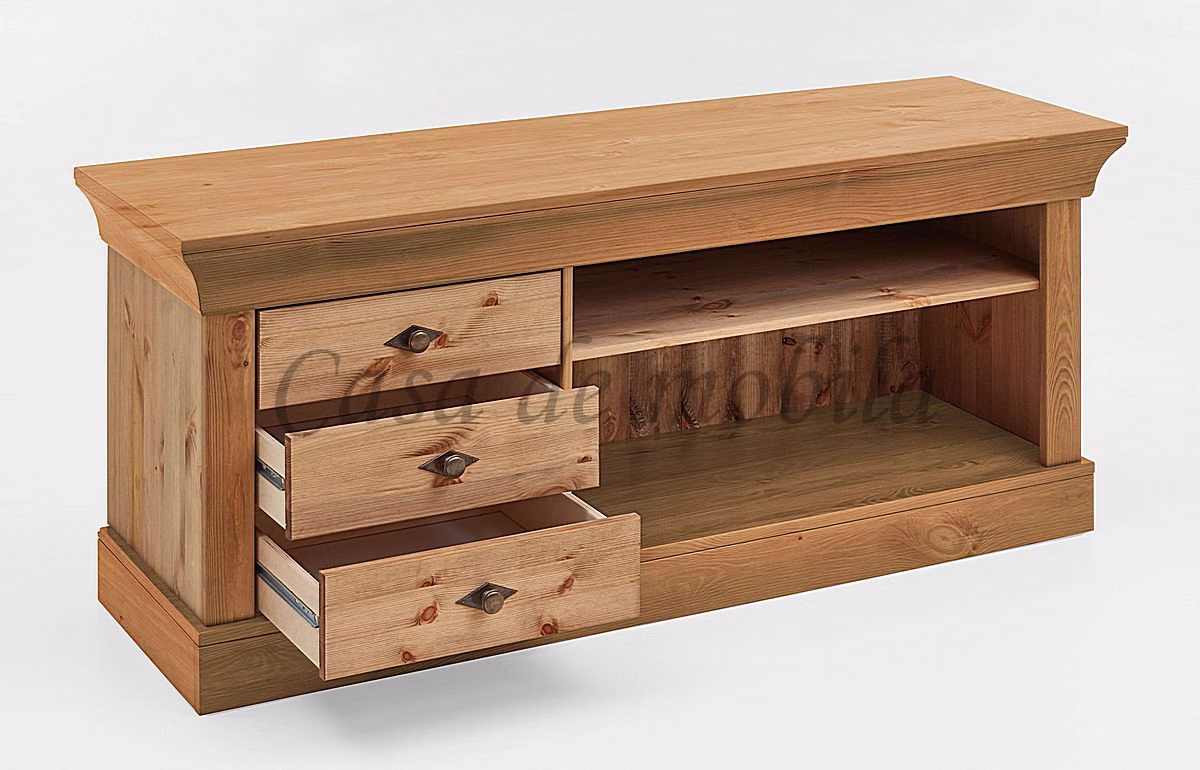 Fernsehkommode mit schubladen landhaus 143x59x45cm BERGEN Kiefer massiv gelaugt geölt Casademobila Goslar Fernsehkommode mit schubladen landhaus 143x59x45cm BERGEN Kiefer massiv gelaugt geölt Casademobila Goslar
