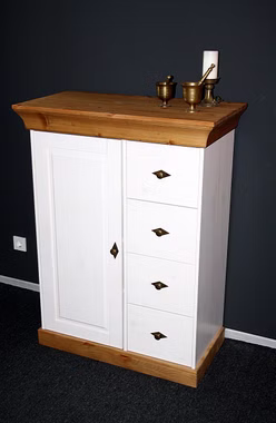 Massivholz schrank mit schubladen 88x117x45cm BERGEN Kiefer massiv weiß gelaugt geölt Casademobila Goslar Massivholz schrank mit schubladen 88x117x45cm BERGEN Kiefer massiv weiß gelaugt geölt Casademobila Goslar